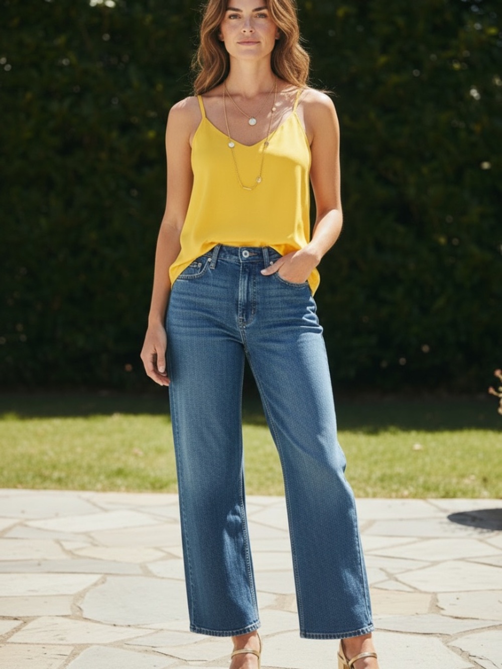 NWT The Way High Sailor Jeans by Everlane, Size 31